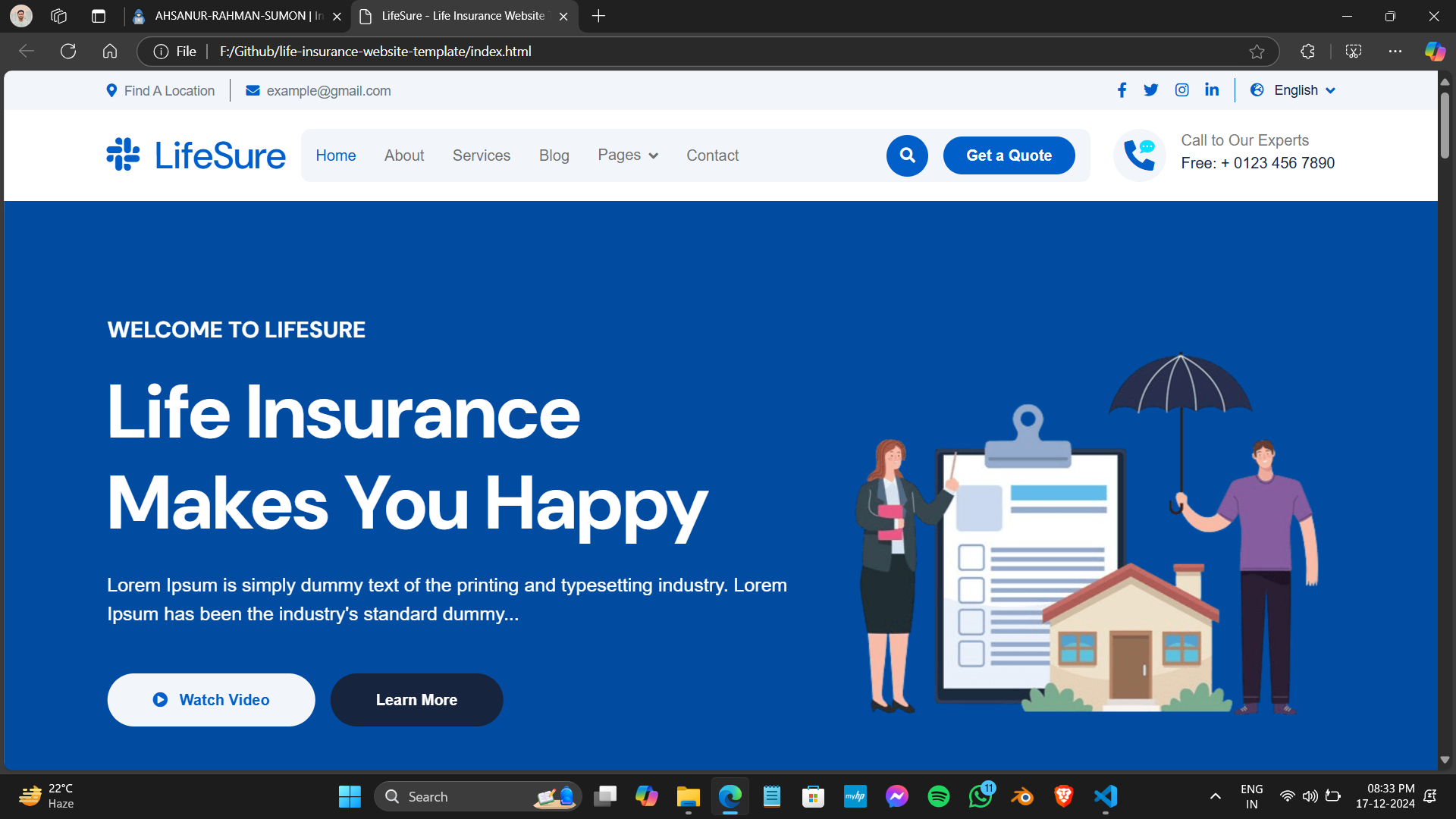Ecommerce Website